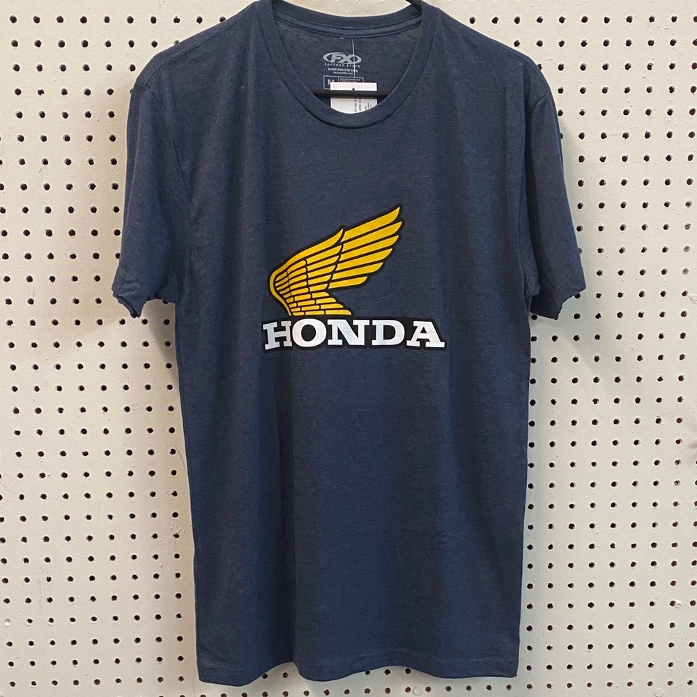 Men's Dark Blue Graphic Tee Honda Goldwing
